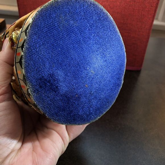 Kadamba Ambari Wooden Handcrafted Painted Elephant Figure 10” India Artwork - Picture 14 of 16